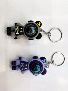 Space Silicone Keychain