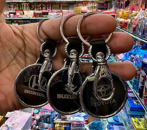 Cars Logo Metal Keychain