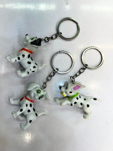 Dog Rubber Keychain