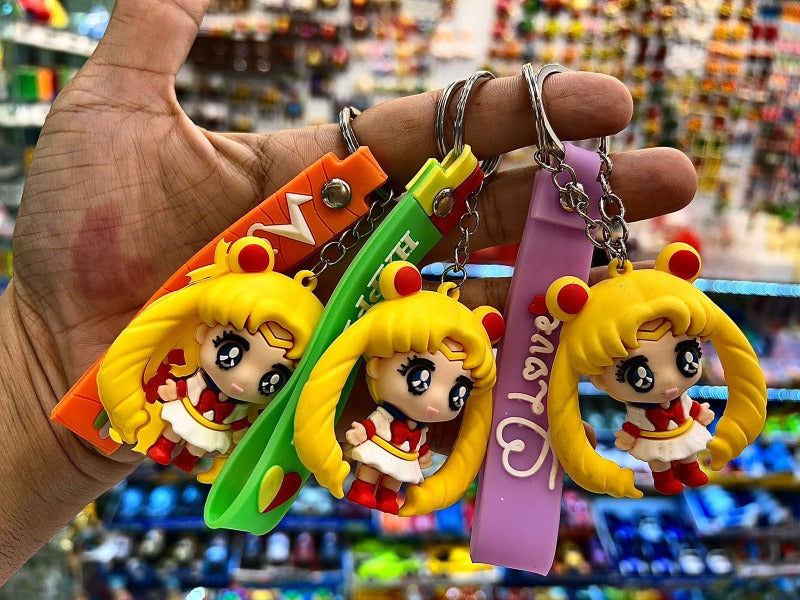 Cartoon Doll Character Keychain