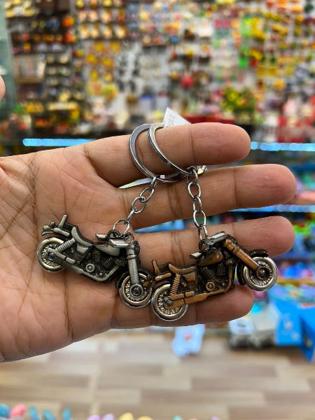 Old Bike Keychain