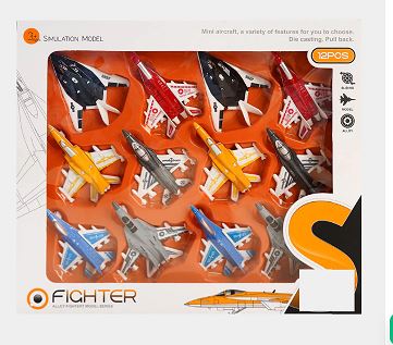 Pack of 12 planes