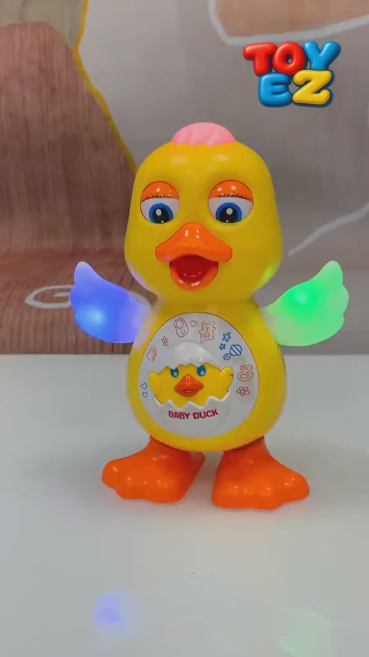 Dancing Duck Toy with Vibrant Light Effect & Musial Sound