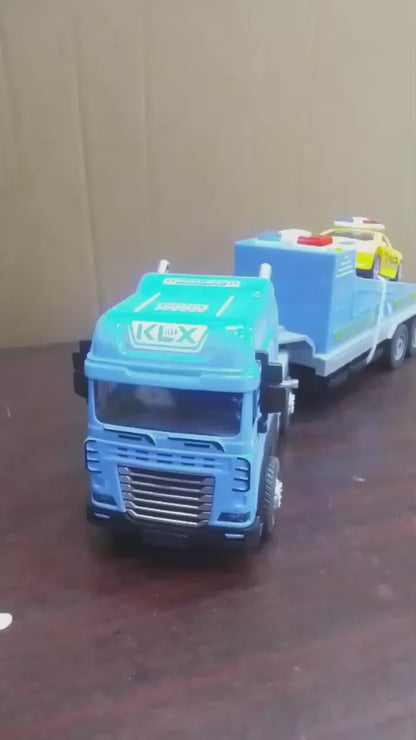 Police Truck carrier  Light & Sounds