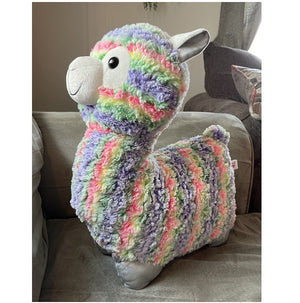 Llama  Rainbow Plush