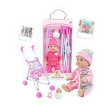 Doll With Stroller Toy