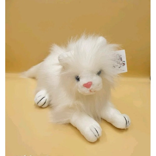 Fluffy cat stuffed animal hotsell