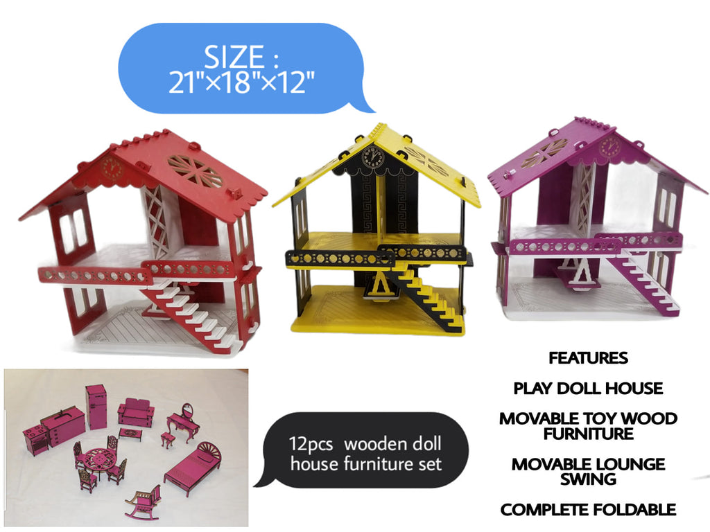 Wooden Doll House