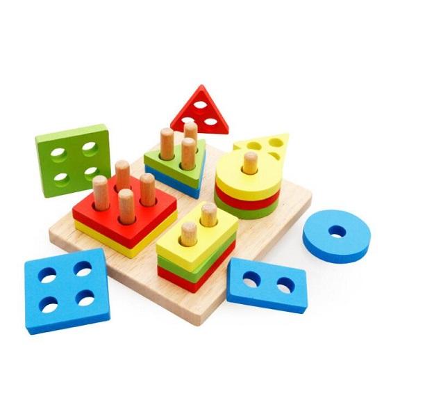 Wooden geometric shape-Toy