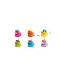 Soft Rubber Baby Bath Toy Set