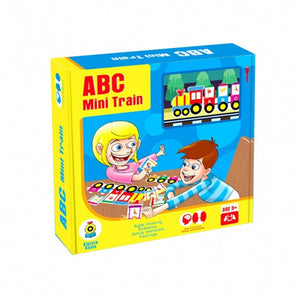 English Learning Card ABC Mini Train Puzzle Board Game