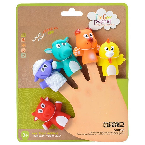 Tiny Hug - Animal Finger Couple Pack of 5