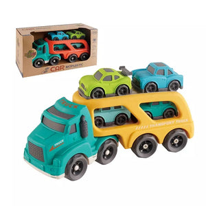 Transport Truck with 4 cars