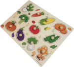 Early Educational Development Colorful Vegetables Puzzle