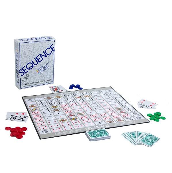 SEQUENCE-with Folding Board, Cards and Chips