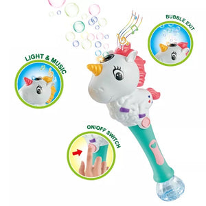 Electric Unicorn Bubble Stick