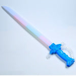 LED flash transparent toy sword