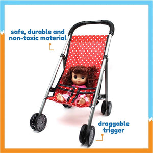 BABY DOLL TROLLEY PLAY SET WITH DOLL