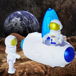 3 in1 Space Rocket Toys with Lights and Music