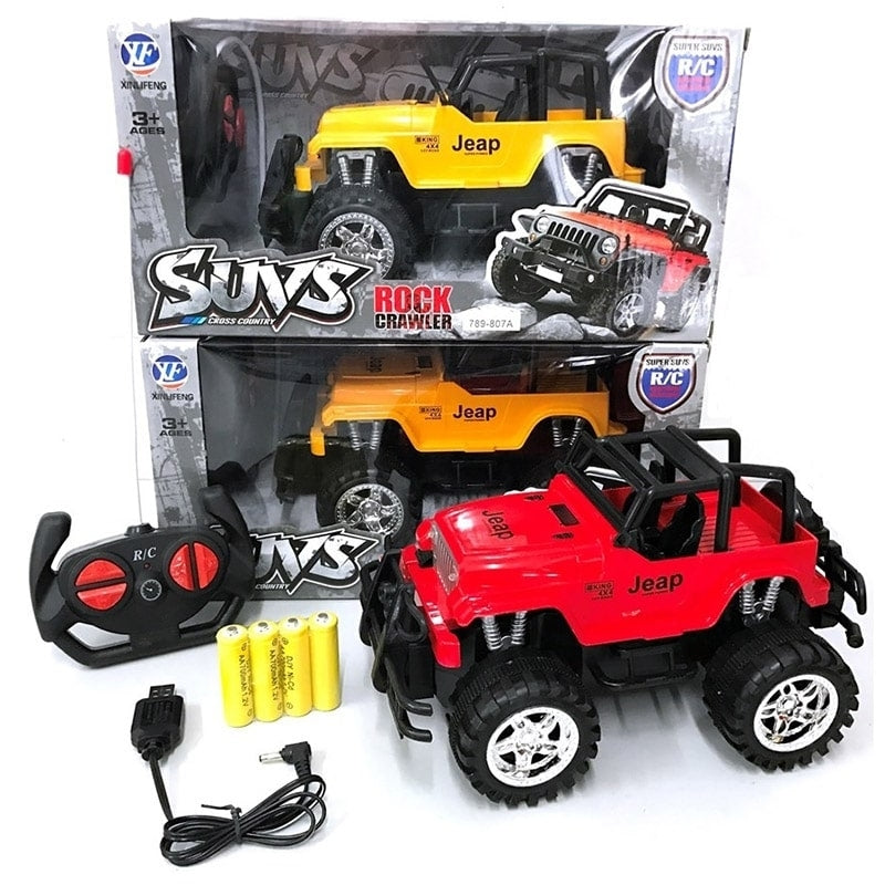 Remote controlled Jeep Rechargeable