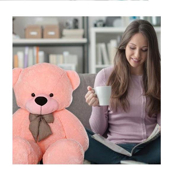 4 feet best sale pink teddy bear