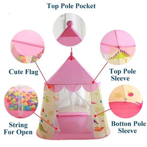 Kids Play Tent Castle