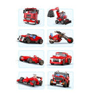 DIYRace Car Building Blocks Set