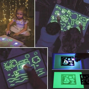 Draw light up Whiteboard