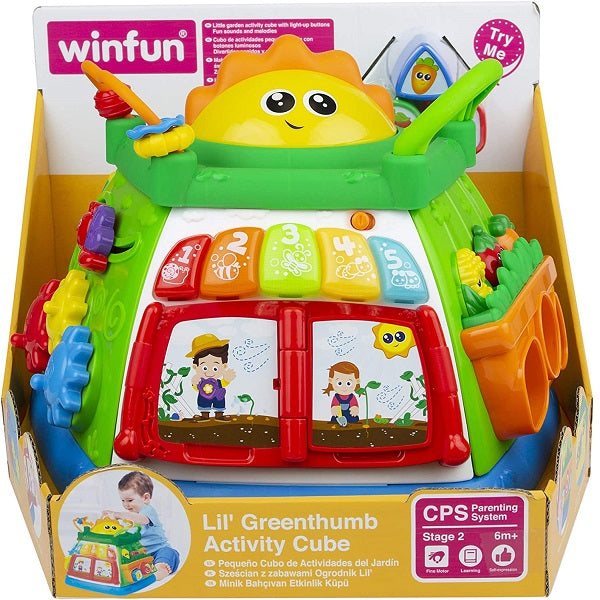 Lil Greenthumb Activity Cube