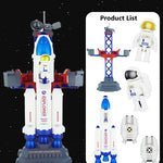 3 in1 Space Rocket Toys with Lights and Music