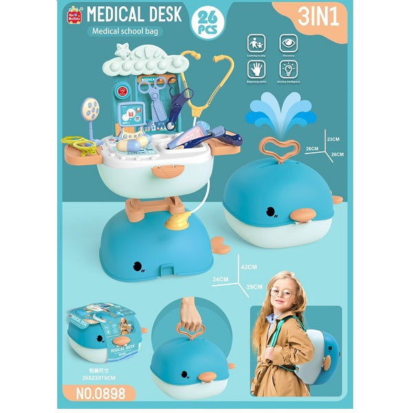 3 in 1 Medical Playset