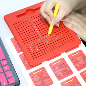 Red Magnetic Drawing Board