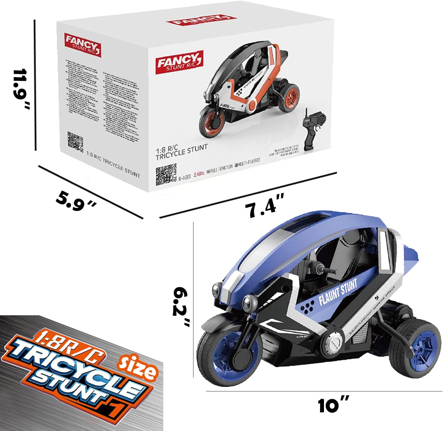 RC Stunt Car Toy