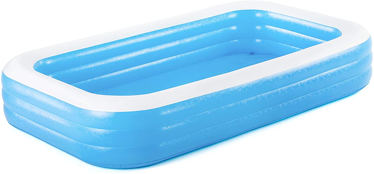 Blue Rectangular Pool