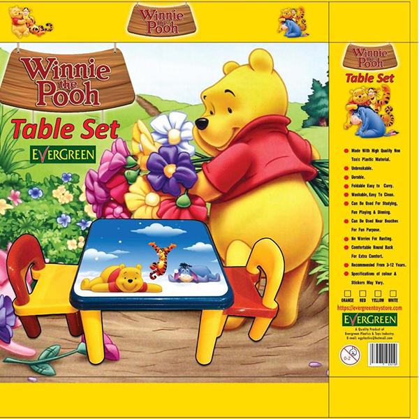 Winnie The Pooh Table Set