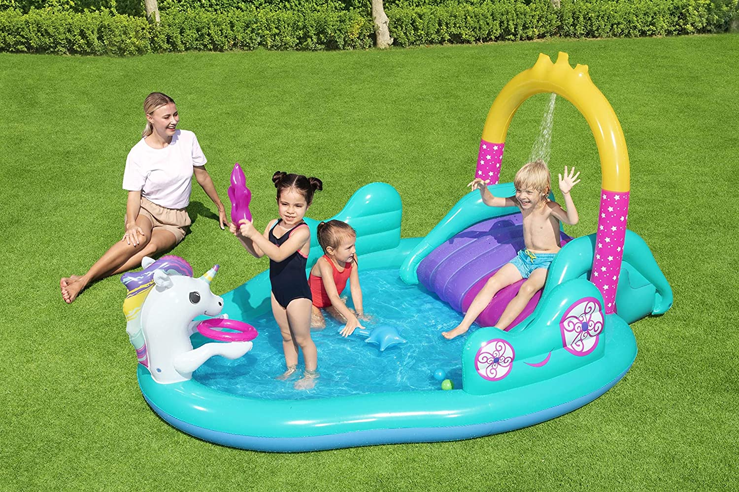 Magic Unicorn Water Play Center Pool