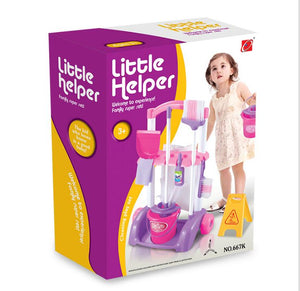 LITTLE HELPER  CLEANING TROLLY SET