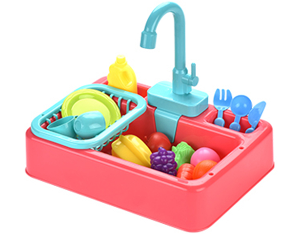 Kitchen Sink Toy with Running Water