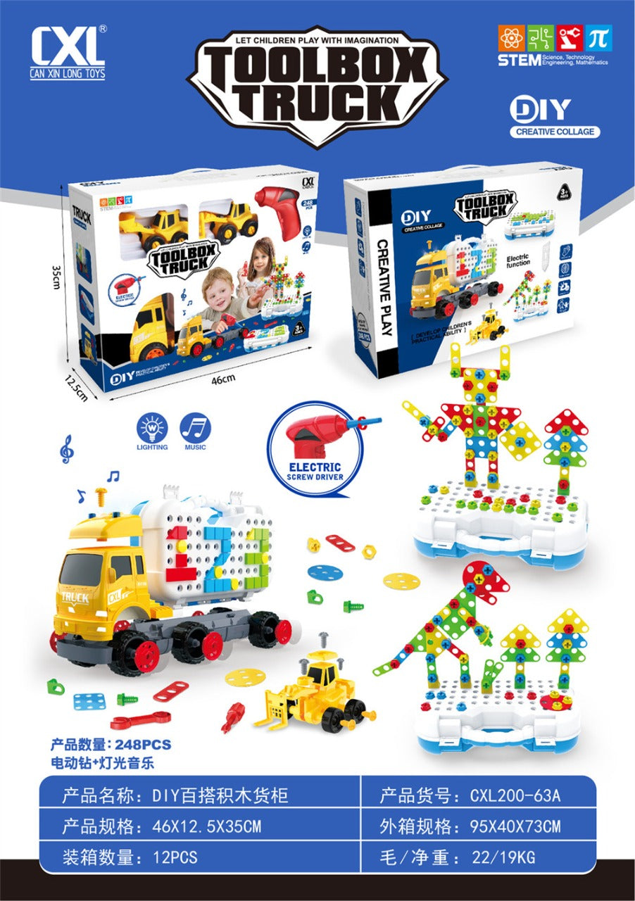 Drill Construction Toys , ToolBox