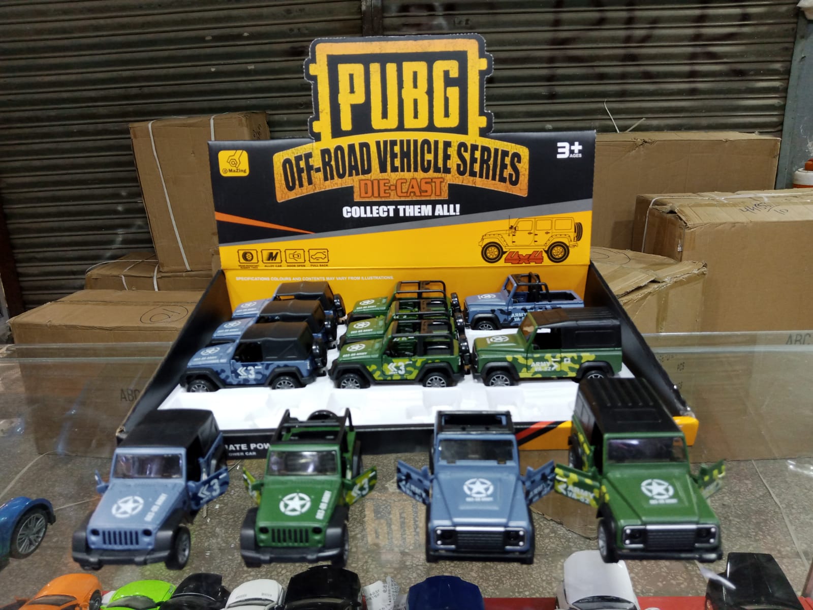 PUB-G Off road Vehicles Die cast