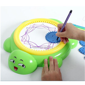 Tortoise spin'N Spiral doodler Spirograph Drawing toys