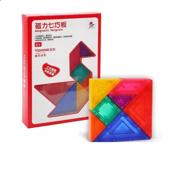 Magnetic Tangram Blocks