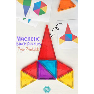 Magnetic Tangram Blocks