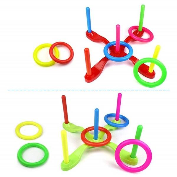 Rope Quoits Hoopla Set Ring